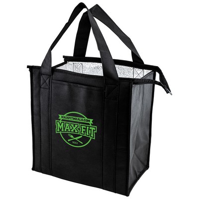 Premium Non-Woven Polypropylene Enviro Sack Thermo Tote w/Thermal Insulation