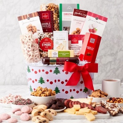 Deluxe Merrymaker Gift Basket