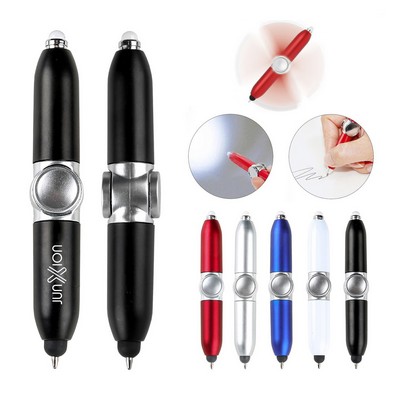 Fidget LED Light Spinner Pen