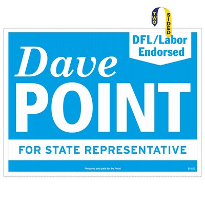 Corrugated Plastic Sign | 18" x 24" | 2 Sides