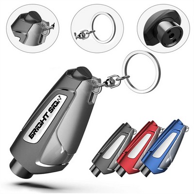 Mini Car Window Hammer & Keychain