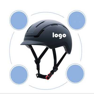 Customized MOQ50 Adjustable Adult Urban Bike Helmet