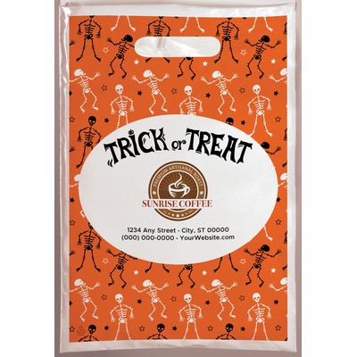 Halloween Scatter Design 2 Plastic Bag (9" x 13")