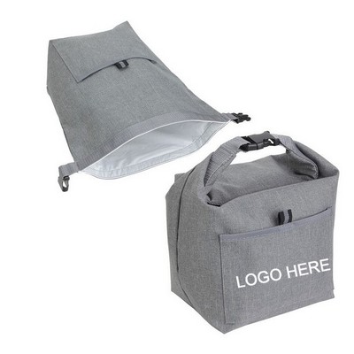 Bellevue Heathered Insulated Lunch Tote