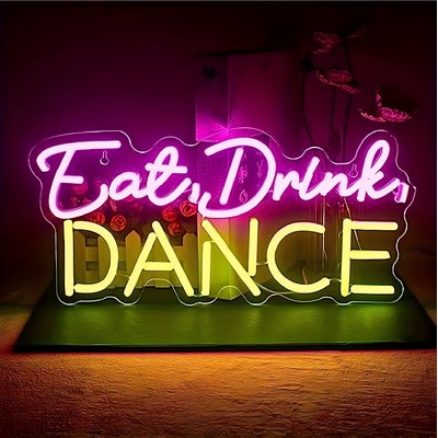 Neon Light Custom Text Neon Sign LED Night Club Sign LED Glow Sign for Dance Club Ballroom