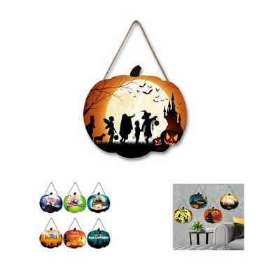 Halloween Door Sign Decor